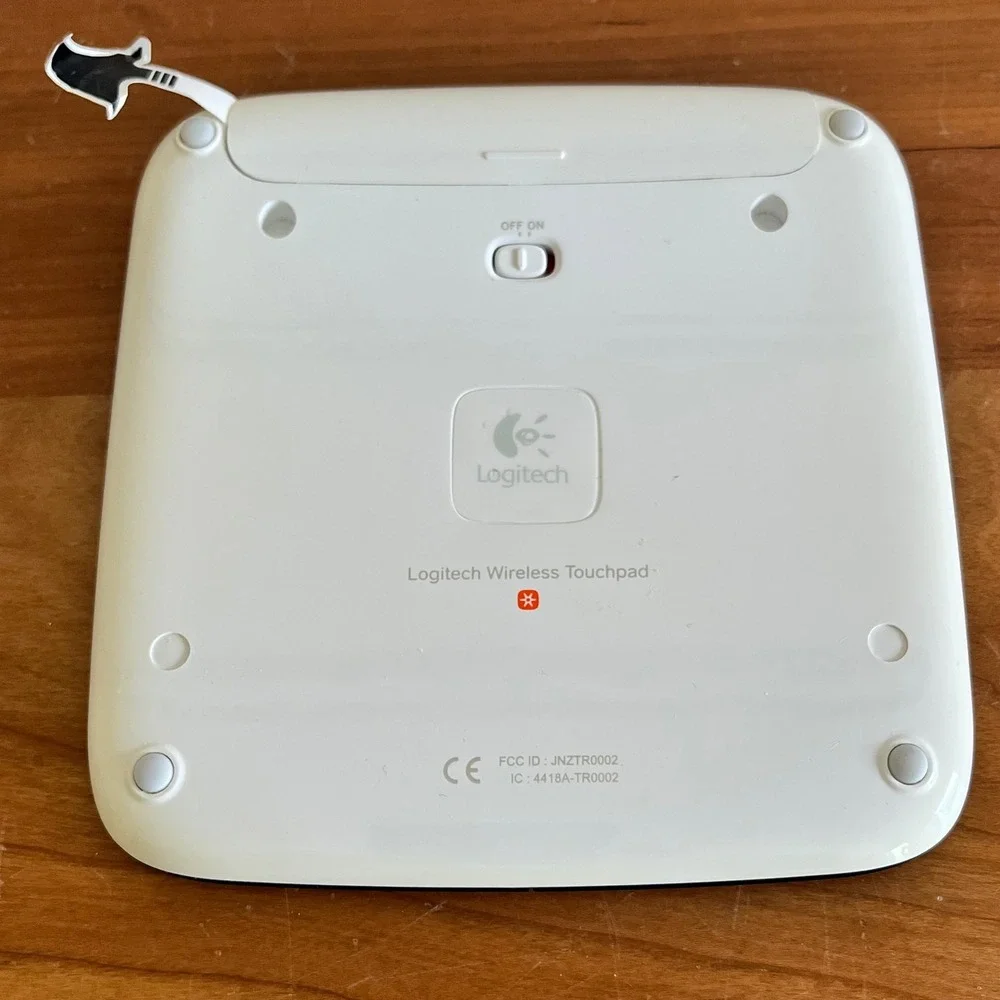 Logitech Wireless‎ Touchpad T650 Multi-Touch Gesture Navigation NO DONGLE